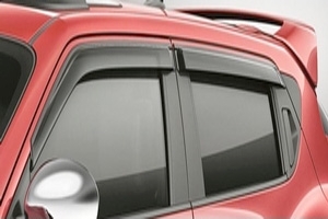 View Side Window Deflectors Front and Rear Set (4-piece / Smoke) Full-Sized Product Image